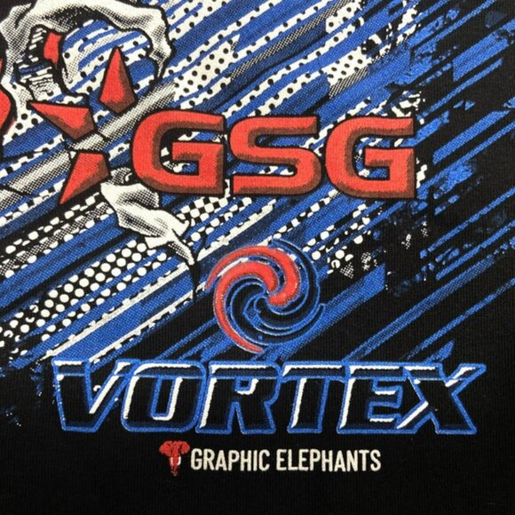 GSG Vortex Promotional Large Black NOS T-Shirt - Picture 3 of 8